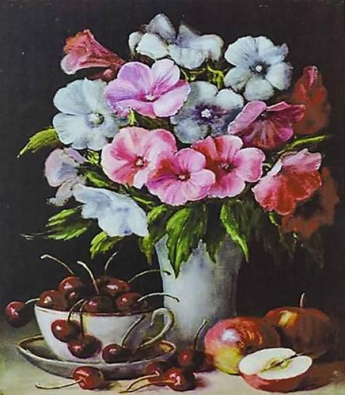 Алмазна мозаїка TK Group Літній букет з фруктами 30х40 см (GB70499)