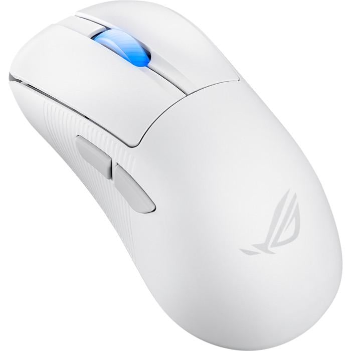 Компьютерная мышка беспроводная игровая Asus ROG Keris Ace ROG AimPoint Pro RGB White (90MP03N0-BMUA10)