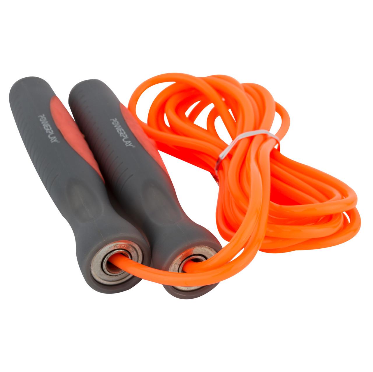 Скакалка PowerPlay 4204 Classic Jump Rope 2,7 м Оранжевый (A-011767) - фото 2 Скакалка PowerPlay 4204 Classic Jump Rope 2,7 м Оранжевый (A-011767) - фото 2