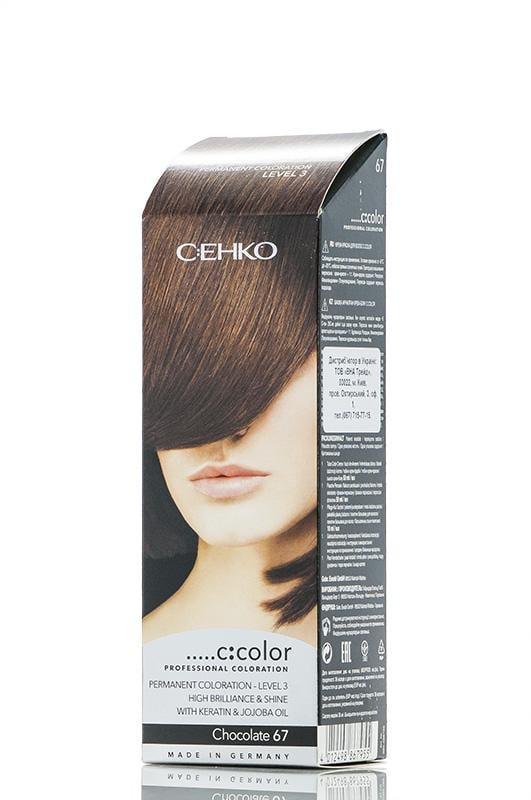 Крем-фарба для волосся стійка C:EHKO Color Creme 67 (8439)