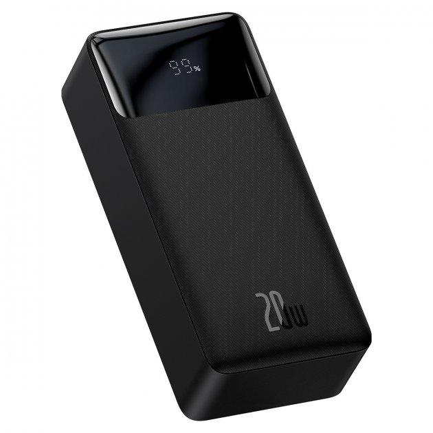 Повербанк Baseus Bipow Digital Display 20W 30000 mAh Black (DR011468) - фото 2