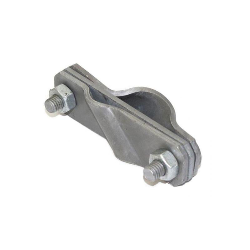 Соединитель диагональный ДКС для стержня Jupiter ø 16 мм/плоского поводника 40 мм оцинкованная сталь (NG3126)