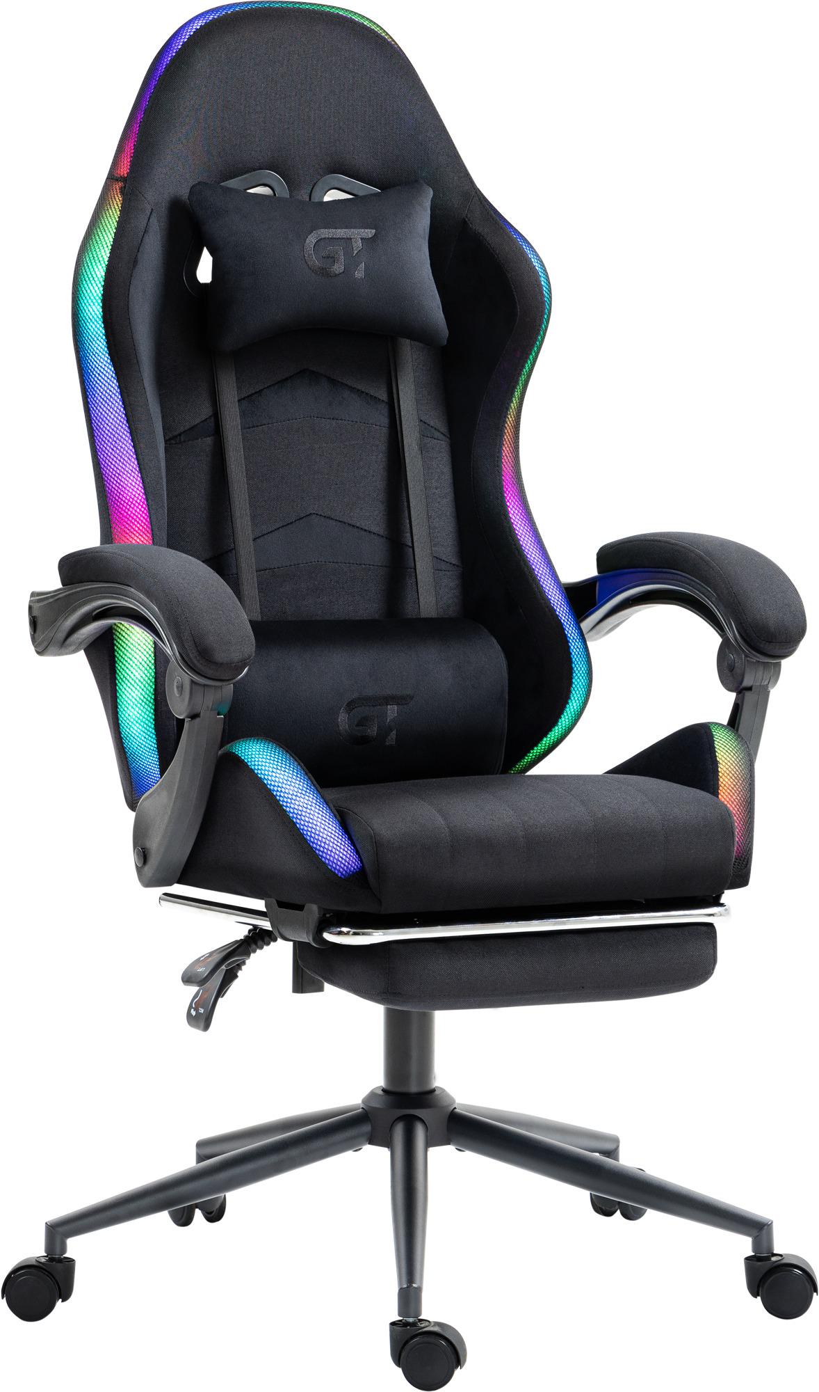Кресло геймерское GT Racer X-2325 Fabric Black L