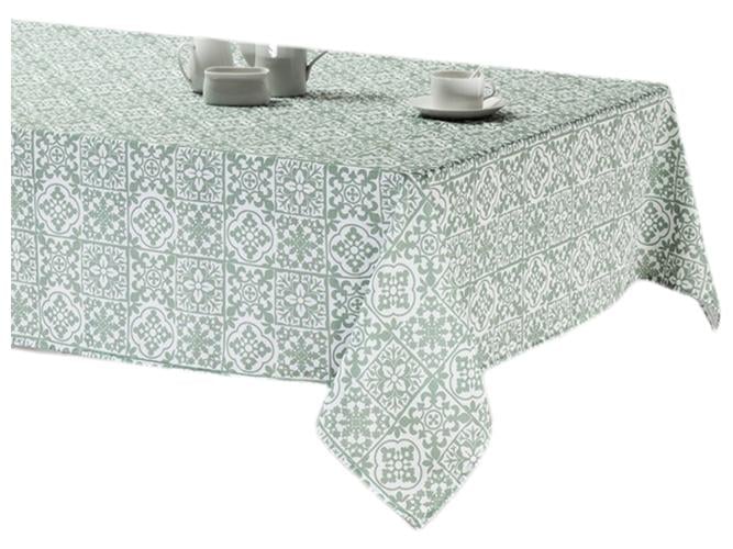 Скатерть Soho Mosaic Green 140x180 см MLM-04-TC-00129-1