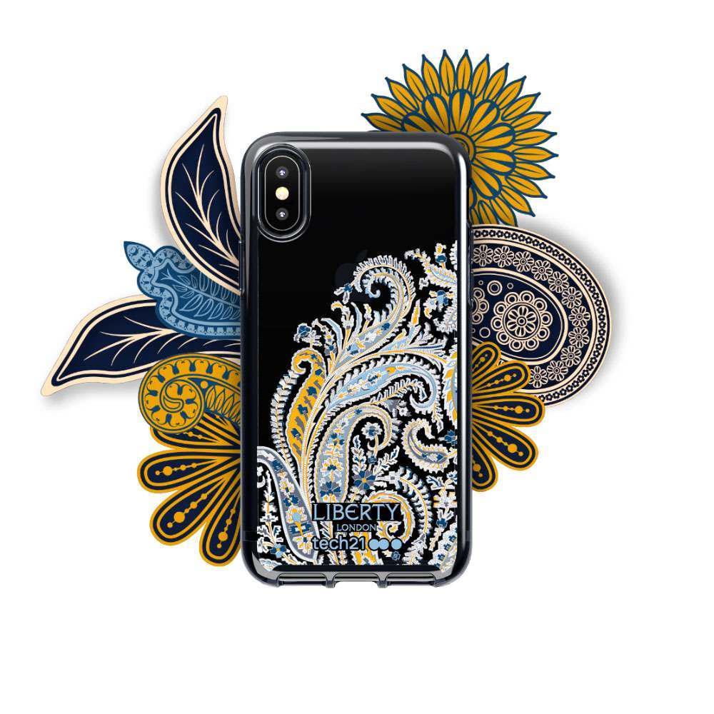 Противоударный чехол London tech21 Liberty для Apple iPhone XR Pure Print Felix Raisen (11015698) - фото 2