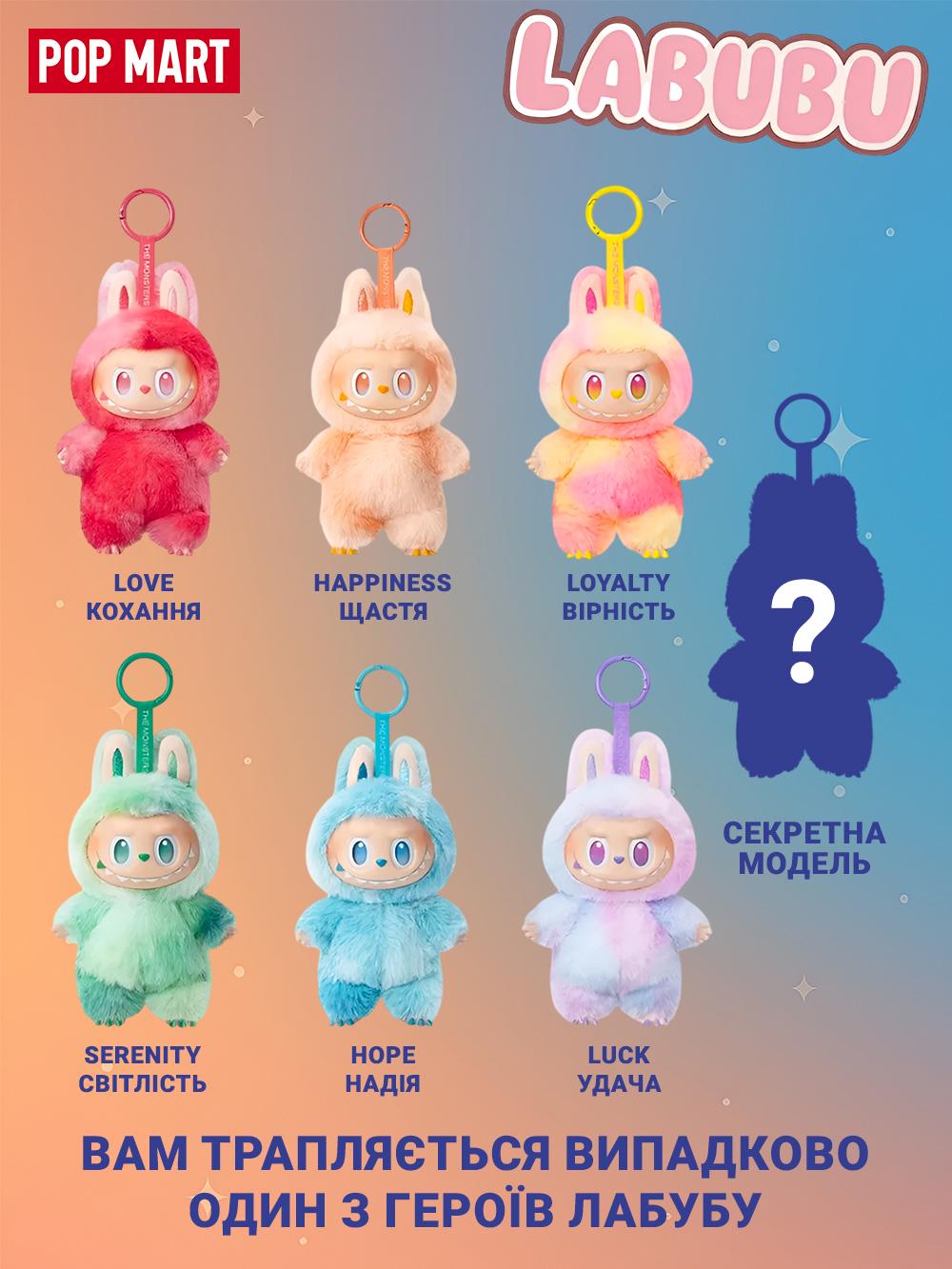 Плюшева іграшка-брелок сюрприз Labubu 2025 pop mart the monsters колір-сюприз (468e1e18) - фото 8