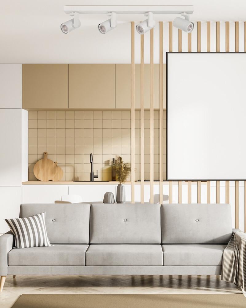 Спот Italux SPL-31993-4B-WH Spiela GU10 4x35W IP20 Білий (27919466) - фото 2