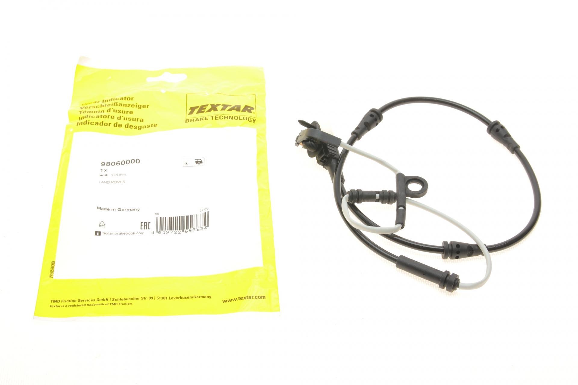 Датчик износа тормозных колодок задних Land Rover Defender/Discovery/Range Rover 12- L 978 мм (98060000)