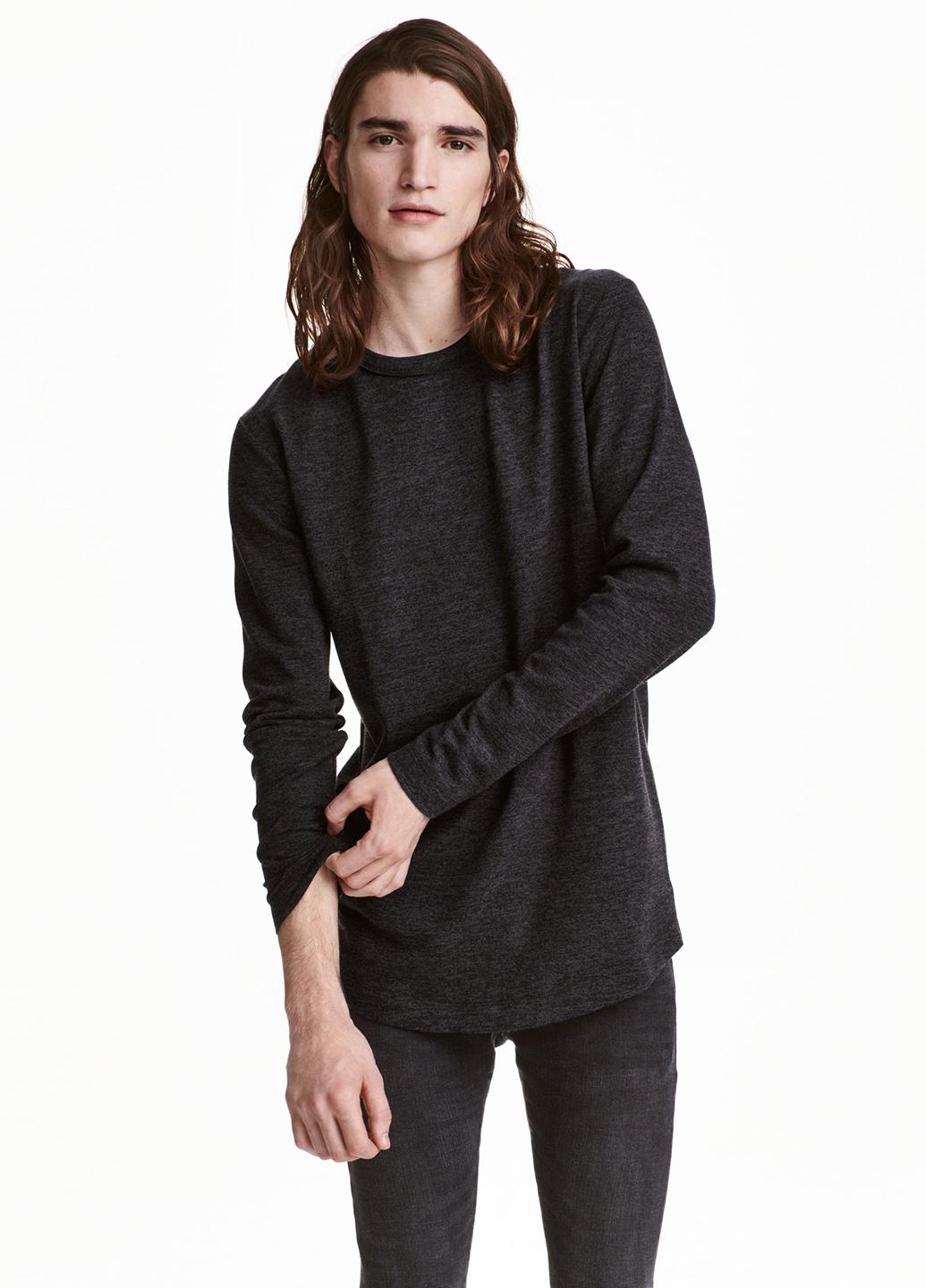 Джемпер H&M XS Темно-Серый (345282005b35)