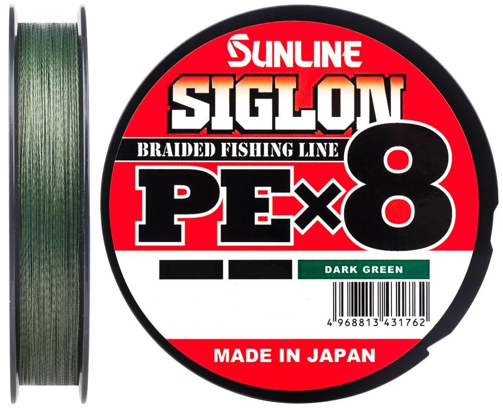 Шнур Sunline Siglon PE х8 300 м 6,0 0,418 мм 90lb 40,0 кг