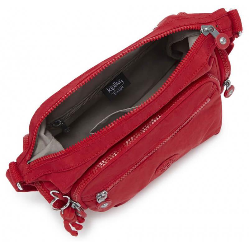 Сумка женская Kipling Gabbie 12 л Red Rouge (K15255_Z33) - фото 4