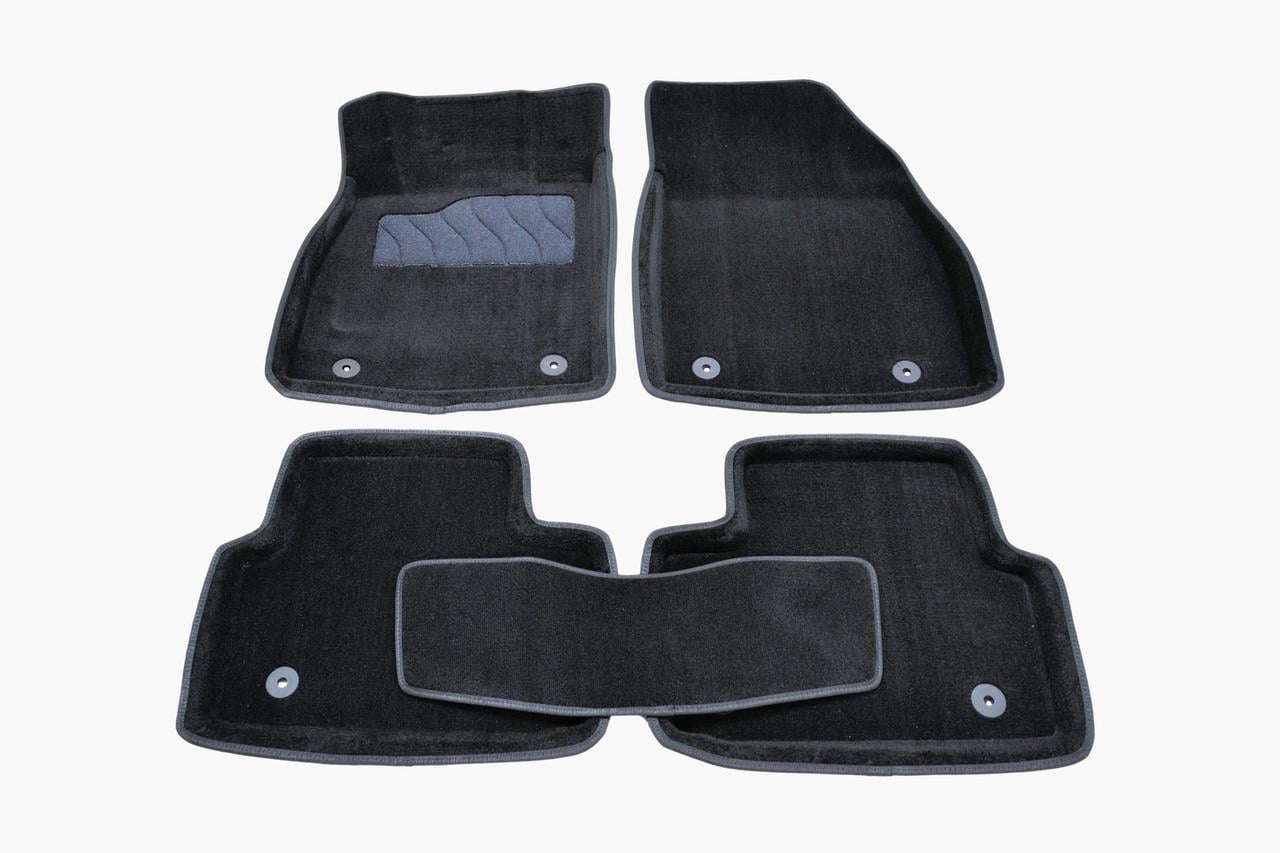 Коврики в салон ворсовые 3D Seintex Opel Insignia 2008/Chevrolet Malibu 2011-2016 5 шт. Черный 83777