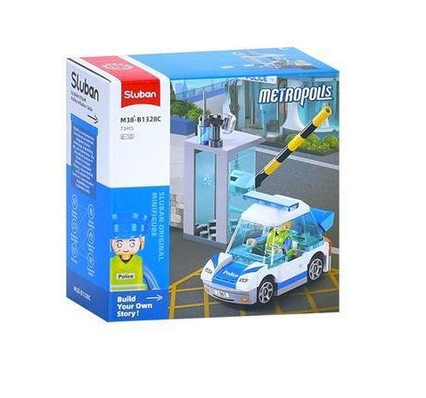 Конструктор Sluban M38-B1328B міська серія Рятувальна машина 75 дет.