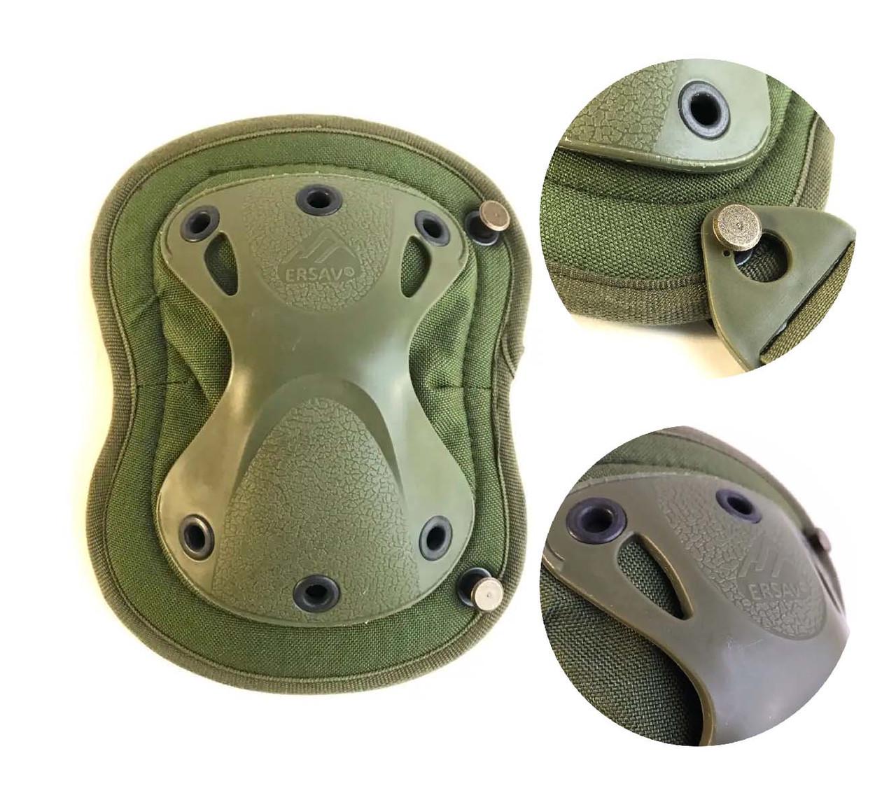 Комплект захисту наколінники і налокітники Oxford 800D Оливковий - фото 2