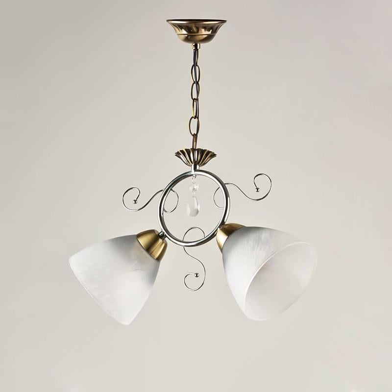 Люстра подвесная Light House SRS-16070/2 на две лампы Бронза