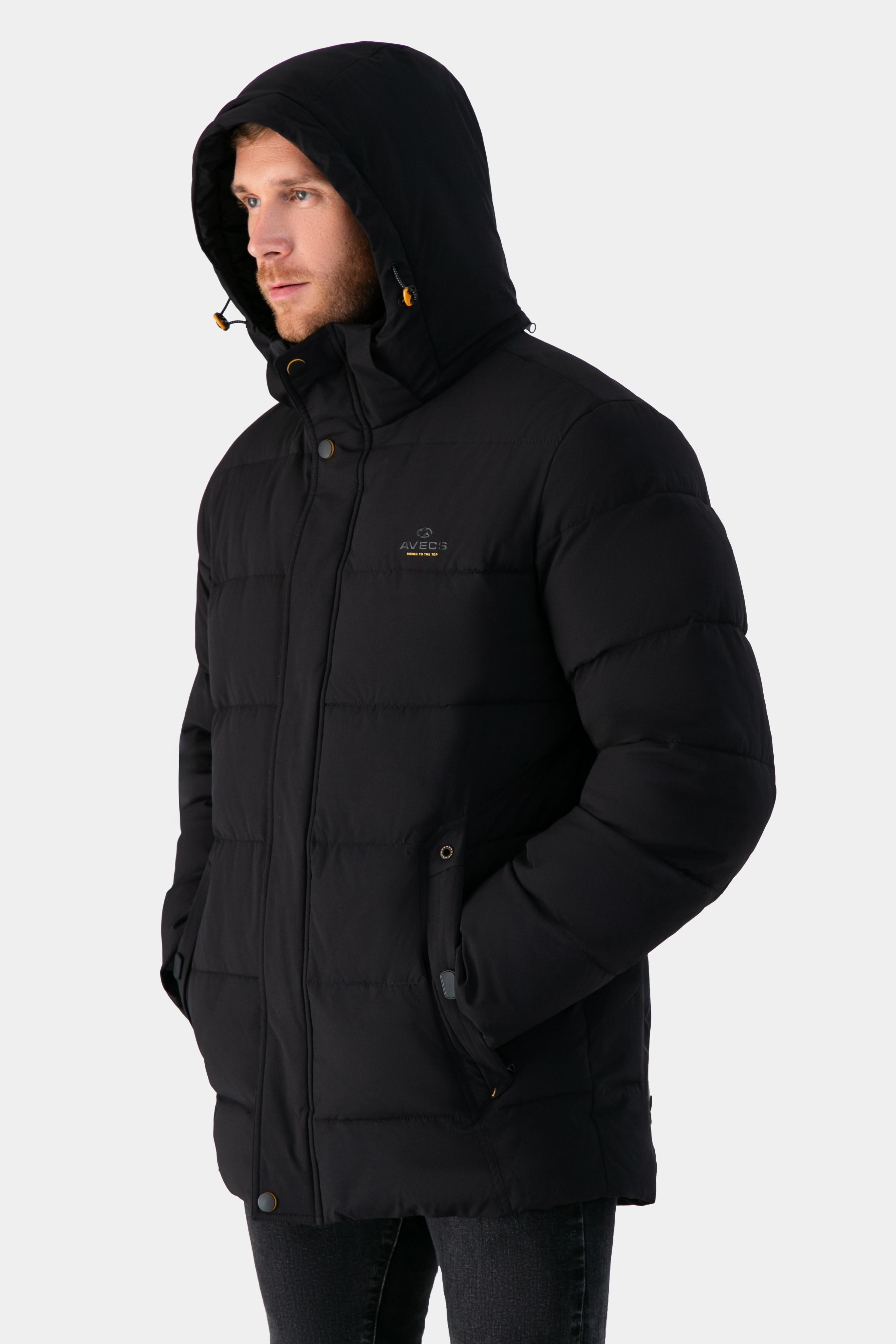 Куртка мужская Avecs 70496/17 XL Черный - фото 5 Куртка мужская Avecs 70496/17 XL Черный - фото 5