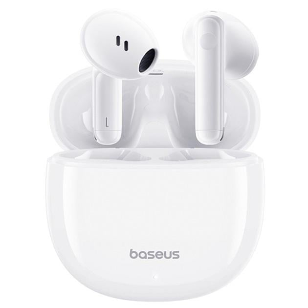 Наушники BASEUS Bowie E13 TWS Bluetooth 5.3 кейс для зарядки Type-C Белый