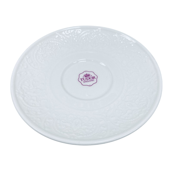 Блюдце порцелянове до чашки кавової TUDOR Корона 15 см (TU3164)