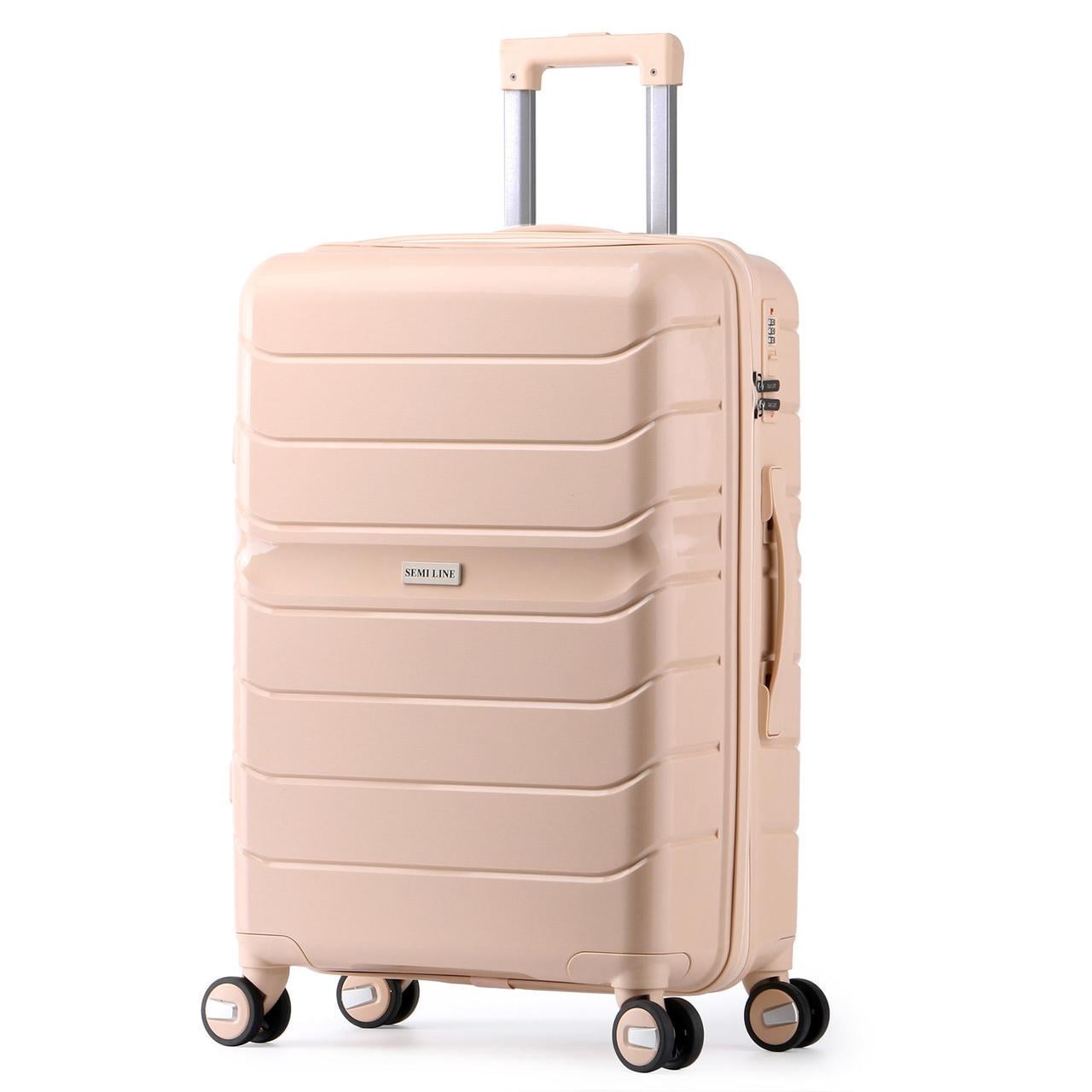 Чемодан SEMI LINE 24" M Cappuccino (T5770-2) Чемодан SEMI LINE 24" M Cappuccino (T5770-2)