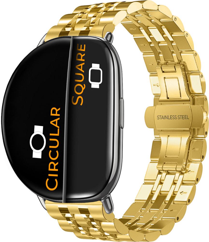 Браслет металлический Spinye для ZEPP E Square/Circular Gold (29178-2A)