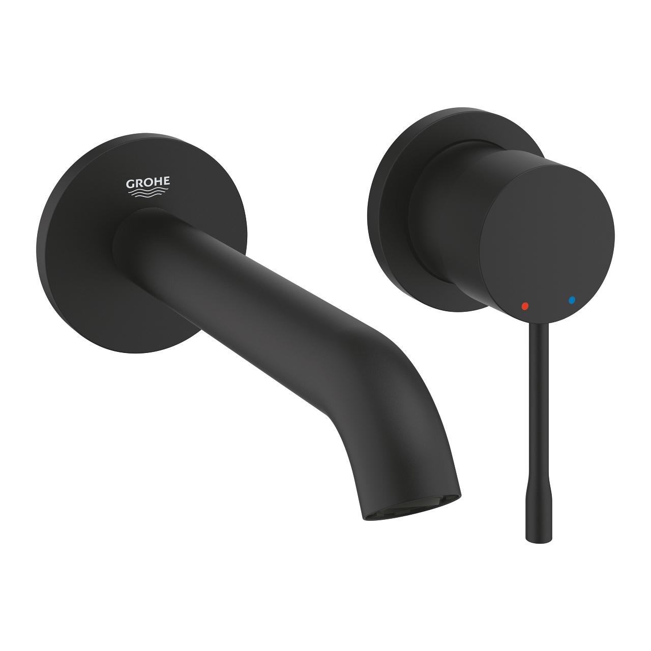 Внешняя часть смесителя Grohe Essence 29192KF1 настенный однорычажный Черный (170569) Внешняя часть смесителя Grohe Essence 29192KF1 настенный однорычажный Черный (170569)