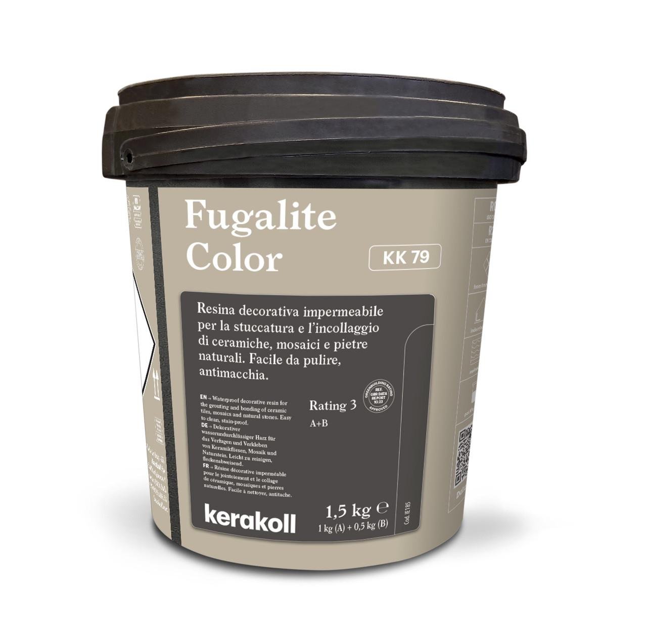 Затирка эпоксидная Kerakoll Fugalite Color 1,5 кг Светло-бежевый (KK79) Затирка эпоксидная Kerakoll Fugalite Color 1,5 кг Светло-бежевый (KK79)