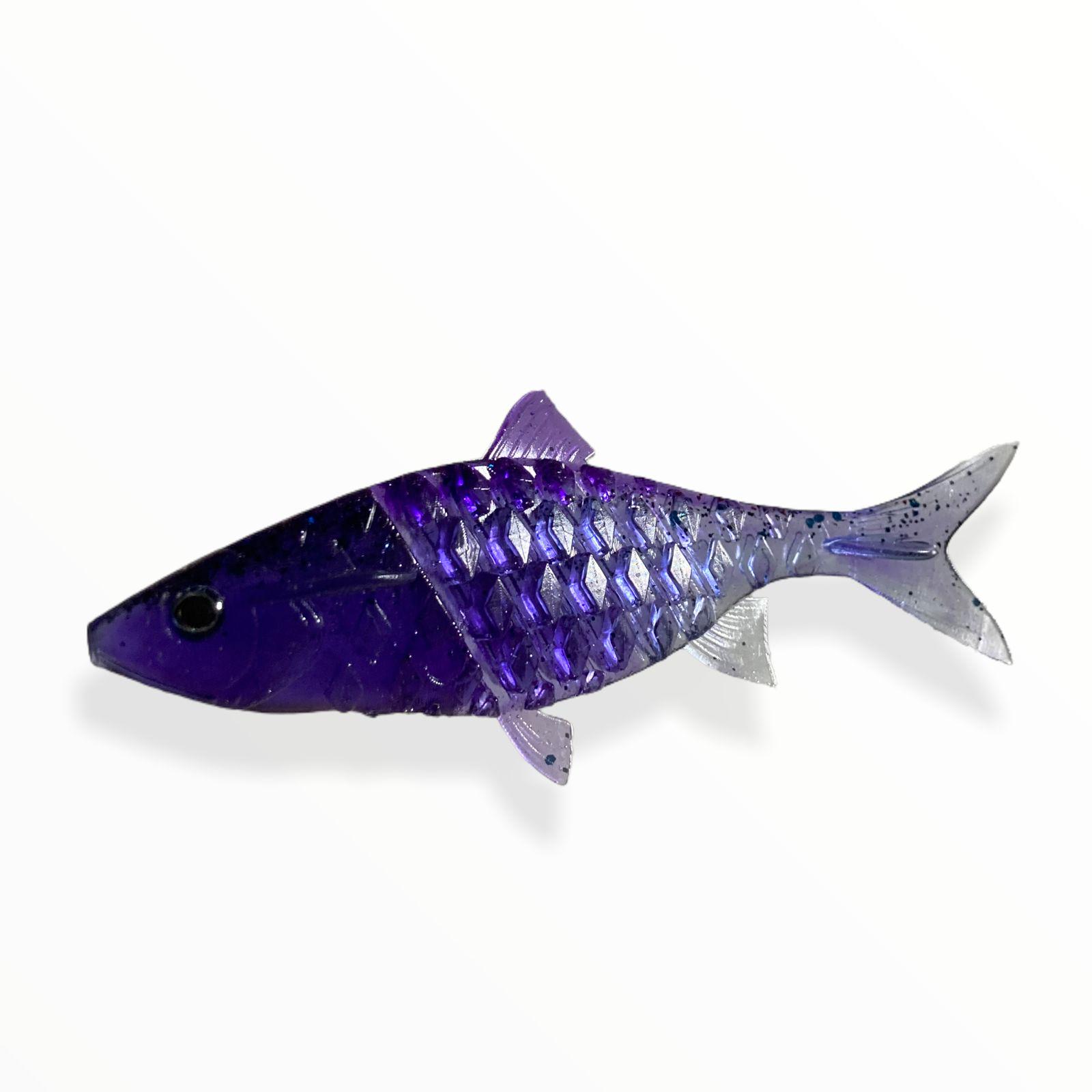 Приманки Big Baits Chebak 3D речная серия 4,0" 2 шт. # 109 Dark Violet (2406109) - фото 6 Приманки Big Baits Chebak 3D речная серия 4,0" 2 шт. # 109 Dark Violet (2406109) - фото 6