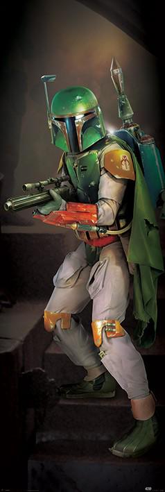 Постер плакат Звездные Войны Боба Фетт/Star Wars Boba Fett 53x158 см