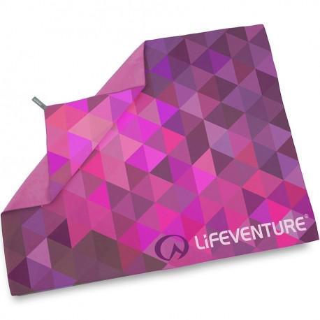 Полотенце Lifeventure Soft Fibre Triangle Giant Фиолетовый (1012-63072) - фото 2