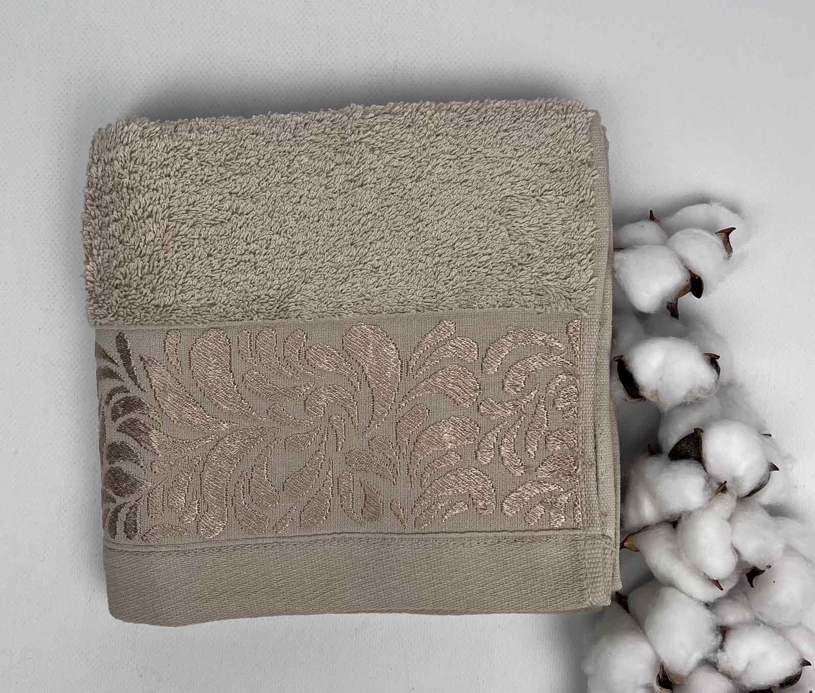 Полотенце Cottonize cod 412 50x90 см Бежевый (CN24571) - фото 1 Полотенце Cottonize cod 412 50x90 см Бежевый (CN24571) - фото 1