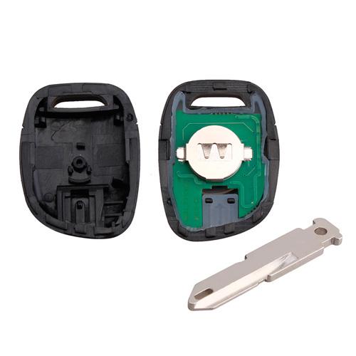 Ключ запалювання, чіп PCF7946, 1 кнопка NE73, для Renault Master Clio - фото 2 Ключ запалювання, чіп PCF7946, 1 кнопка NE73, для Renault Master Clio - фото 2