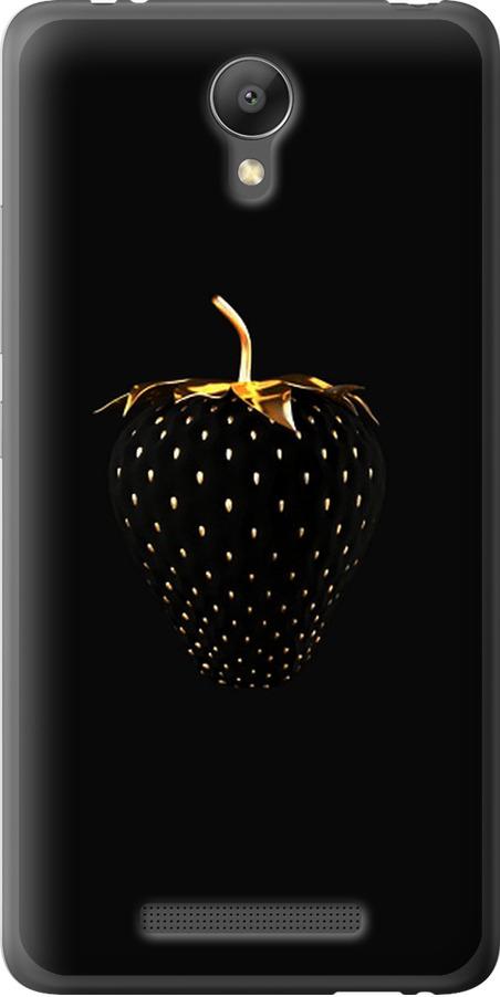 Чехол на Xiaomi Redmi Note 2 Черная клубника (3585t-96-42517)