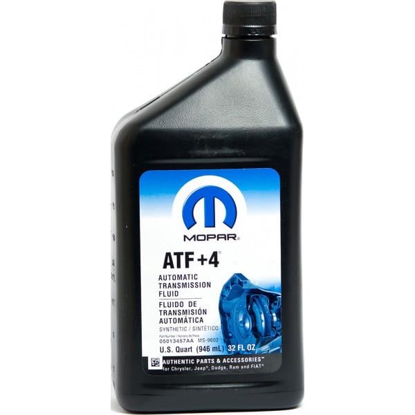 Масло Mopar ATF Plus 4 0.946л (5013457AA)