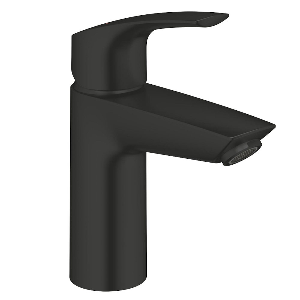 Смеситель для умывальника Grohe Eurosmart однорычажный Черный матовый (239222433) Смеситель для умывальника Grohe Eurosmart однорычажный Черный матовый (239222433)