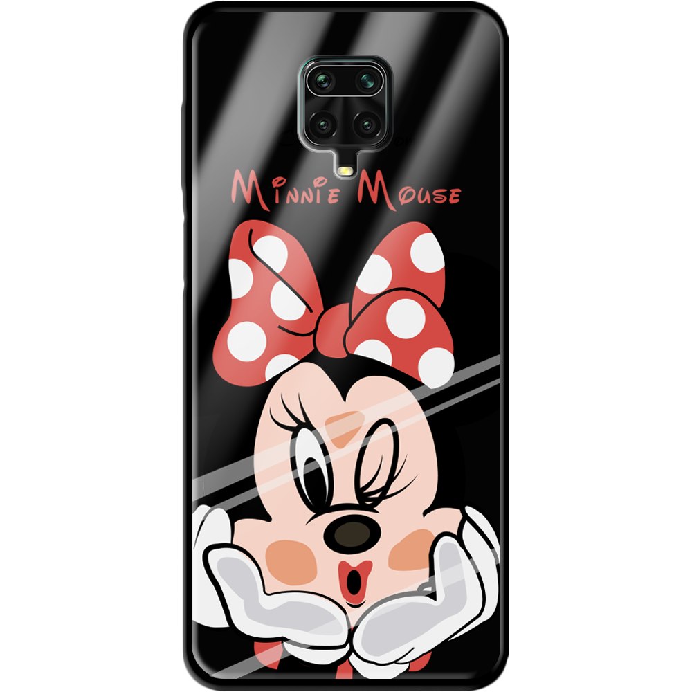 Чохол Boxface Xiaomi Redmi Note 9S Lady M Чорний силікон зі склом (39475-cc59-40098)