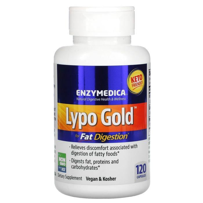 Натуральная добавка Enzymedica Lypo Gold 120 капс. (7658)