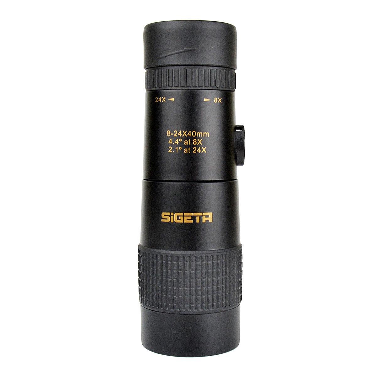 Монокуляр SIGETA Haunt 8-24x40 со штативом/смартфоном-адаптером (db65421) - фото 8 Монокуляр SIGETA Haunt 8-24x40 со штативом/смартфоном-адаптером (db65421) - фото 8