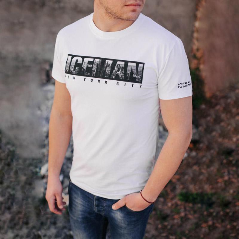 Футболка Ice Man XXL Белый (6072)