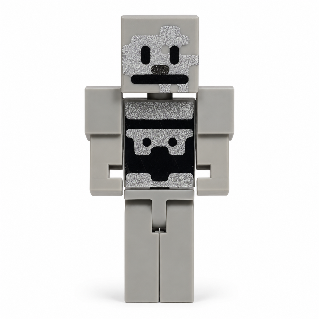 Конструктор-фигурка Minecraft Skeleton магнитные ноги 5 см (3145320653)