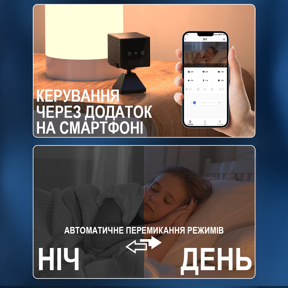 Камера видеонаблюдения беспроводная Camsoy S60G 4G мини с двойной линзой и датчиком движения 3 Мп 2К iOS/Android - фото 11 Камера видеонаблюдения беспроводная Camsoy S60G 4G мини с двойной линзой и датчиком движения 3 Мп 2К iOS/Android - фото 11