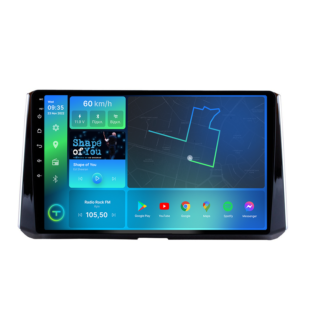 Автомагнитола штатная Torssen F106128 для Toyota Corola 2020- г. 4G Carplay 6/128 GB 10" (2021060)