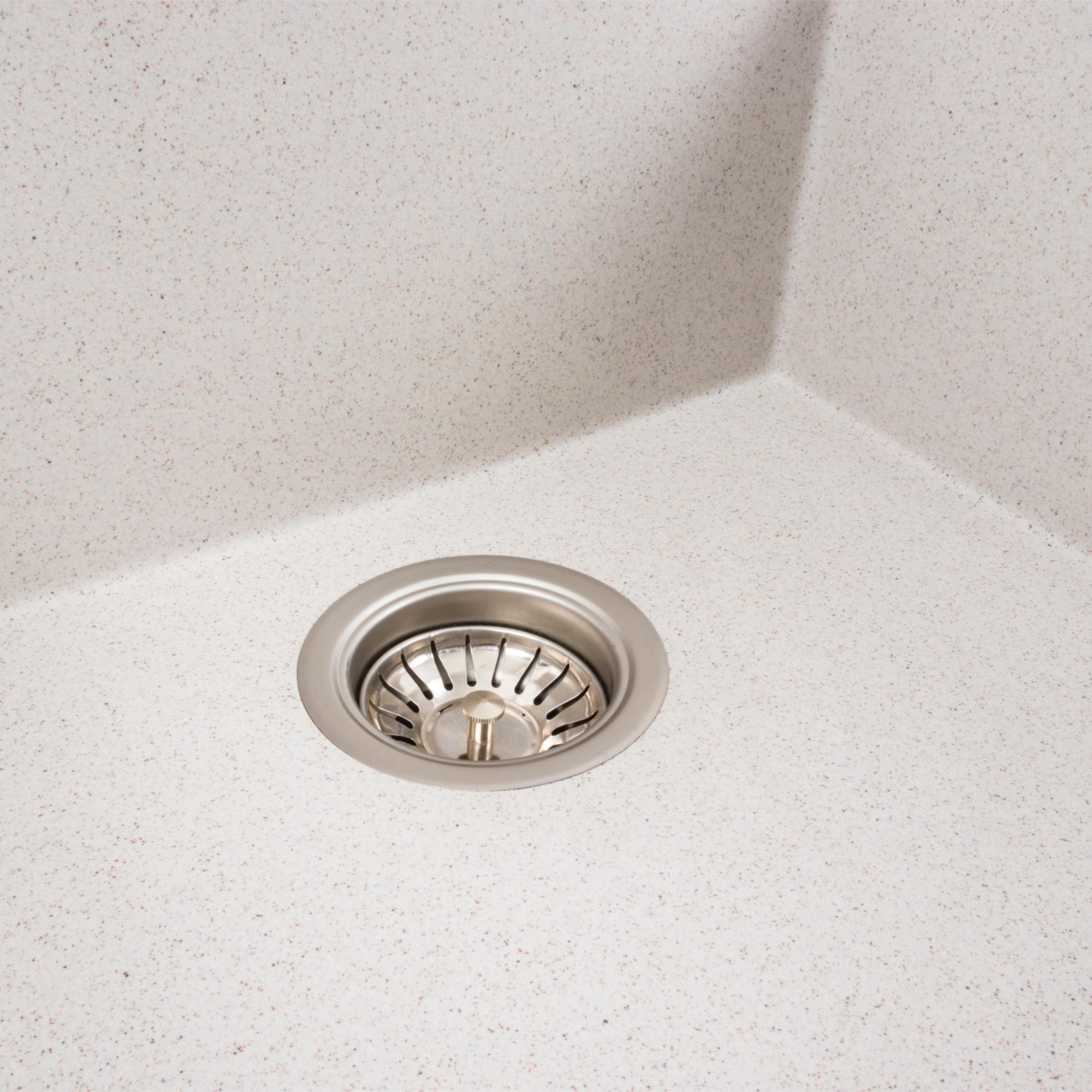 Мийка кухонна Platinum PLS-A40274 гранітна прямокутна 960x510 мм Білий (25968564) - фото 6 Мийка кухонна Platinum PLS-A40274 гранітна прямокутна 960x510 мм Білий (25968564) - фото 6