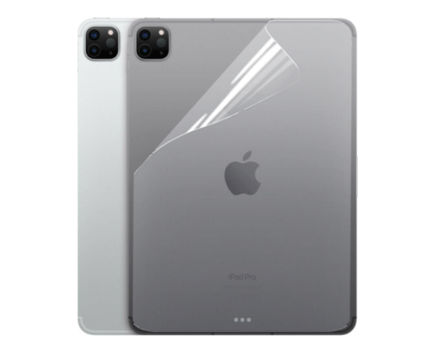 Пленка противоударная гидрогелевая Hydrogel Film для Apple iPad Pro 12.9 2021/2022 на заднюю панель Transparent