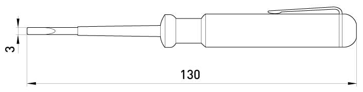 Викрутка-індикатор E.NEXT e.tool.test01 3x100 мм прямий SL 100-500V AC (t001101) - фото 3 Викрутка-індикатор E.NEXT e.tool.test01 3x100 мм прямий SL 100-500V AC (t001101) - фото 3