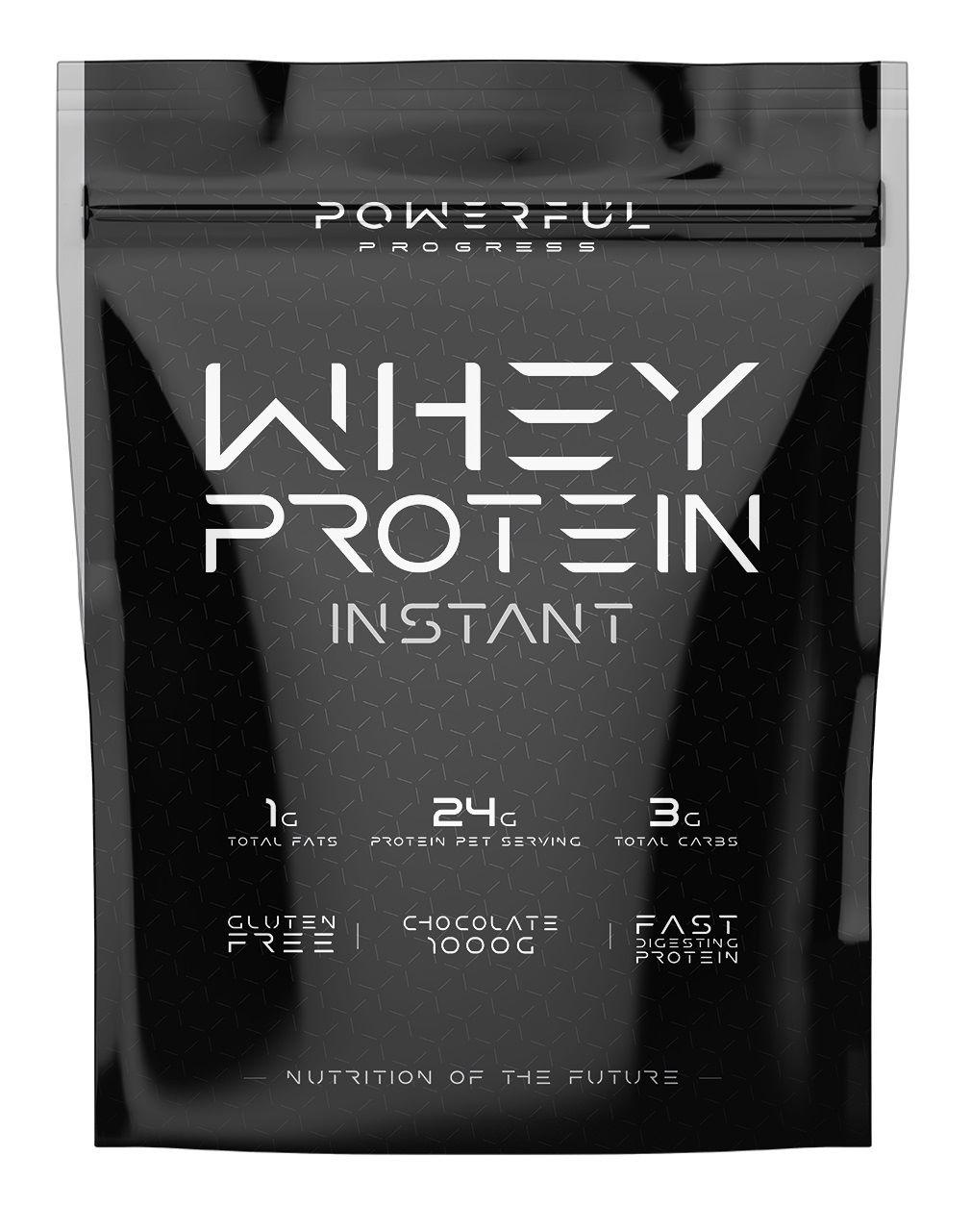 Протеин Powerful Progress 100% Whey Protein 1000 г 33 порции Chocolate Протеин Powerful Progress 100% Whey Protein 1000 г 33 порции Chocolate