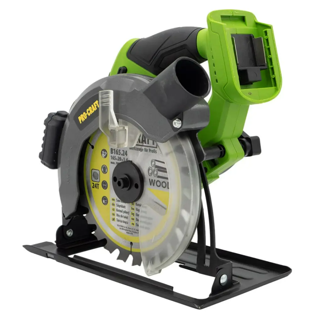 Дискова пила акумуляторна Procraft PCA28 без акумулятора та зарядного - фото 6 Дискова пила акумуляторна Procraft PCA28 без акумулятора та зарядного - фото 6