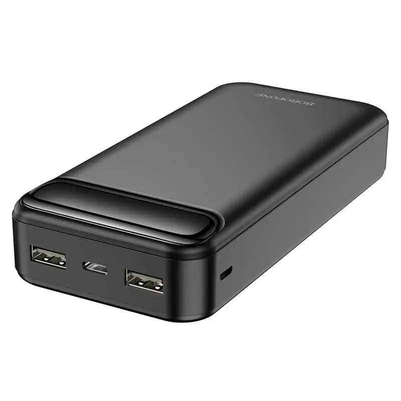 Повербанк Borofone BJ14A 20000 mAh 2 USB Type-C 2 A Black (019501) - фото 2