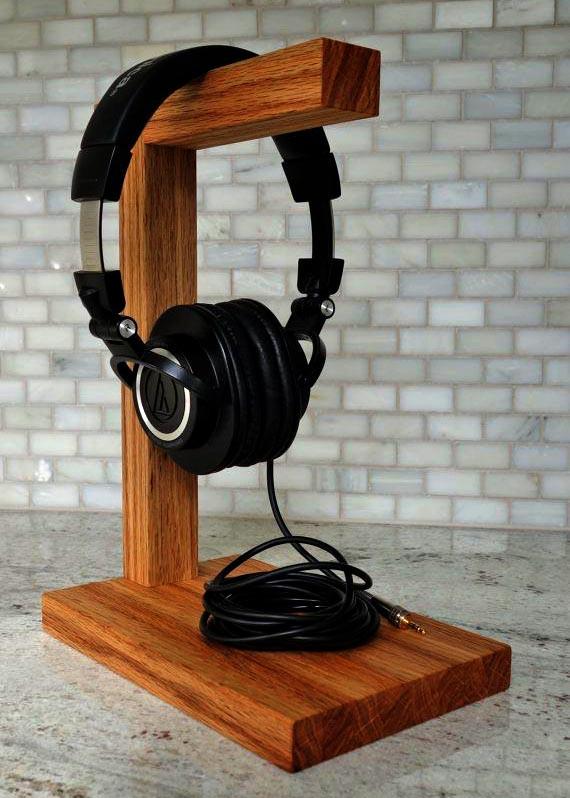 Стойка для наушников из дерева Мингус Мускат (НУП-001207)
