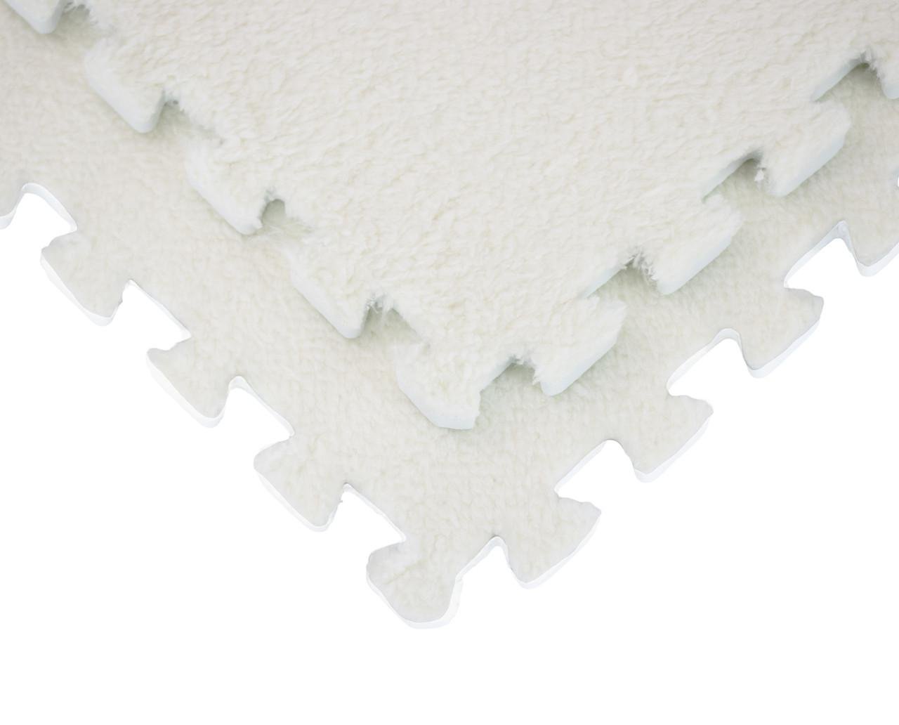 Коврик-пазл с ворсом RIAS PZ-101 1 игровой 30x30 см White (3_06750) - фото 4