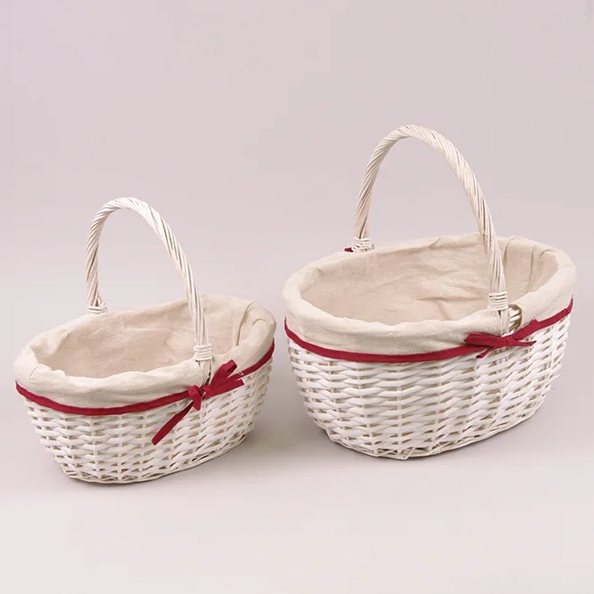 Комплект Кошиків з тканиною Flora 2 шт. (5466) - фото 2 Комплект Кошиків з тканиною Flora 2 шт. (5466) - фото 2